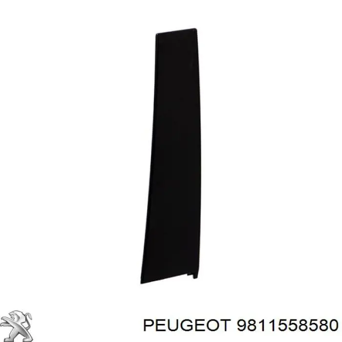 9811558580 Peugeot/Citroen Накладка передніх дверей, лівих, вертикальна