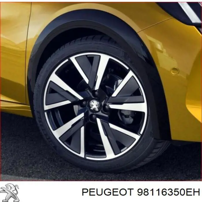 Диски колісні литі (легкосплавні, титанові) 98116350EH Peugeot/Citroen