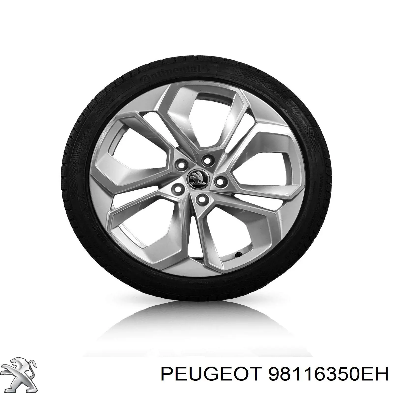 Диски колісні литі (легкосплавні, титанові) Peugeot/Citroen 98116350EH ціна, від 211.11 USD