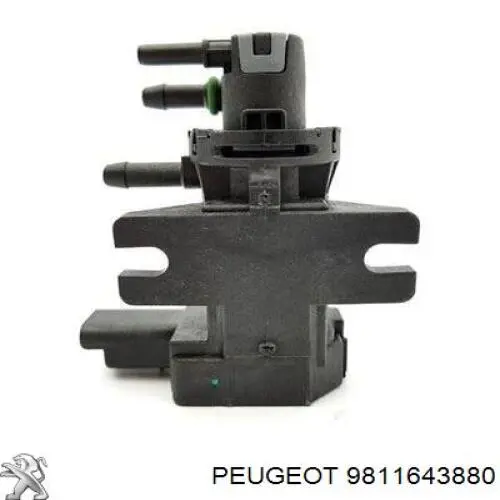 Купити 9811643880 Peugeot/Citroen Клапан перетворювач тиску наддуву (соленоїд)