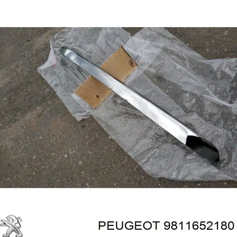Молдинг заднього бампера, центральний Peugeot/Citroen 9811652180 ціна, від 250.22 USD