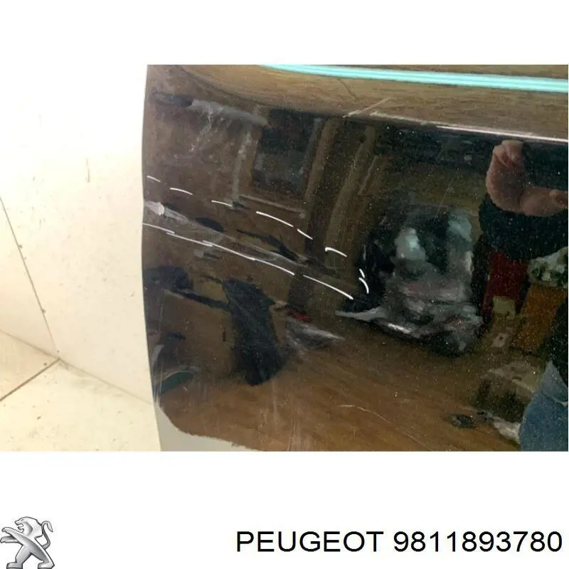 Двері передні ліві 9811893780 Peugeot/Citroen