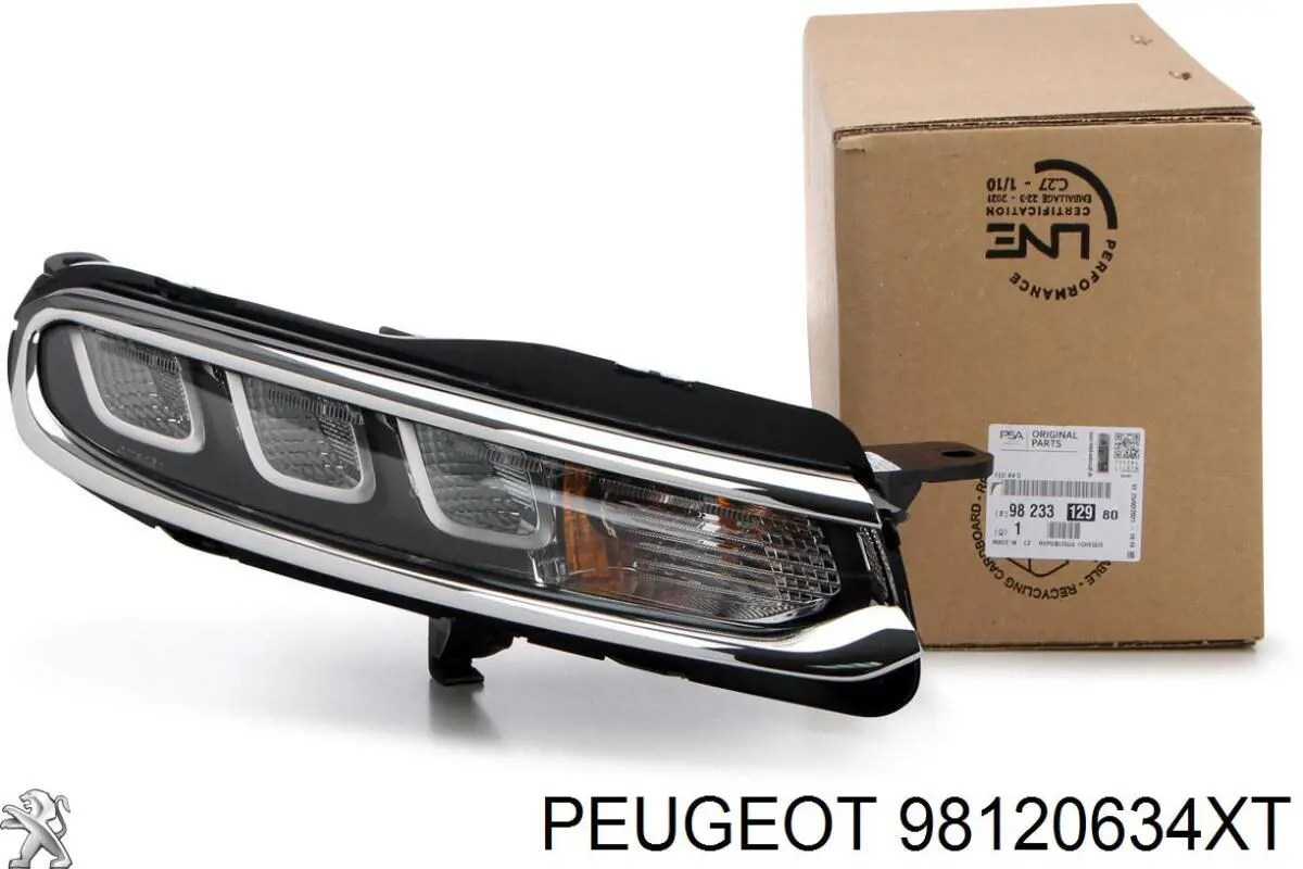 Купити 98120634XT Peugeot/Citroen Захисна решітка радіатора