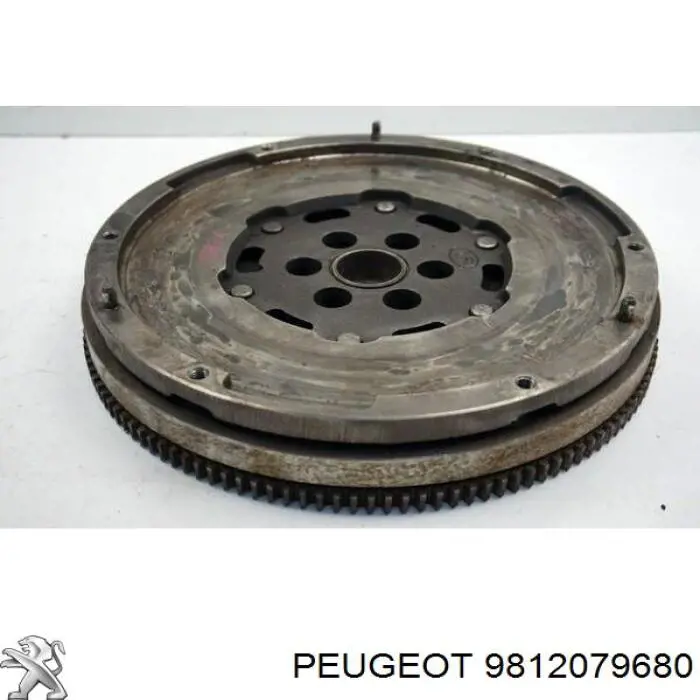 Купити 9812079680 Peugeot/Citroen Маховик із зубчастим ободом в зборі