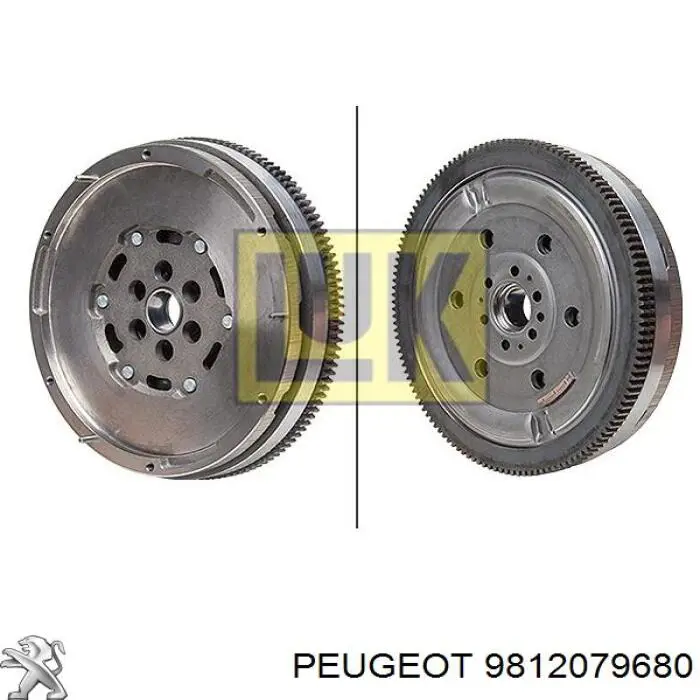 Маховик 9812079680 Peugeot/Citroen