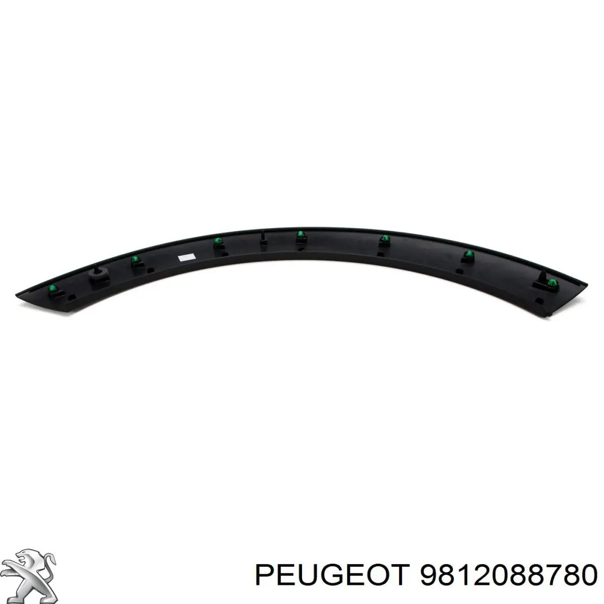 9812088780 Peugeot/Citroen Молдинг арки колеса заднього, правий