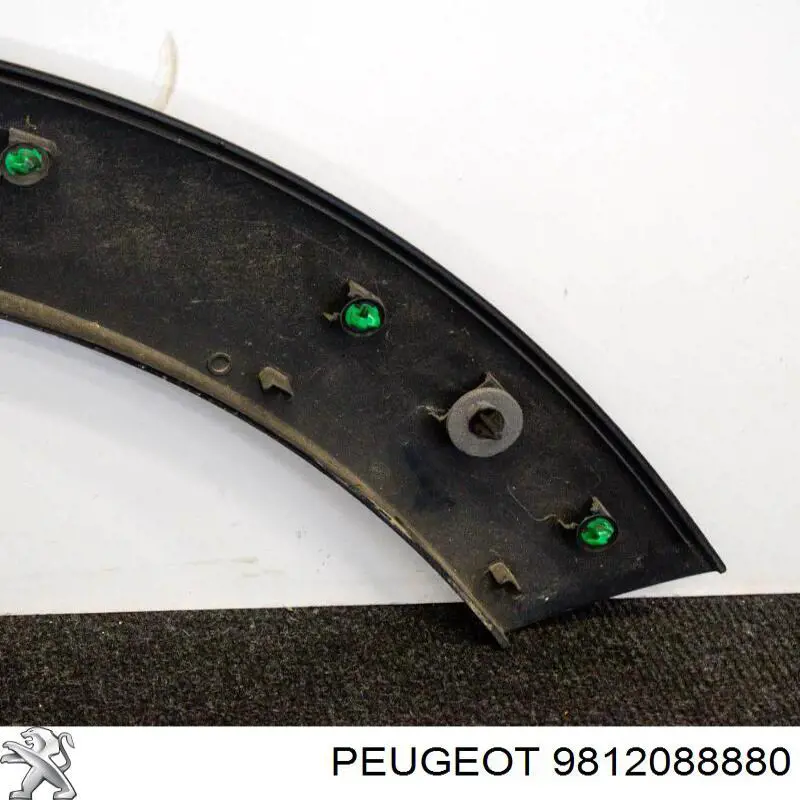 9812088880 Peugeot/Citroen Розширювач заднього крила, лівий