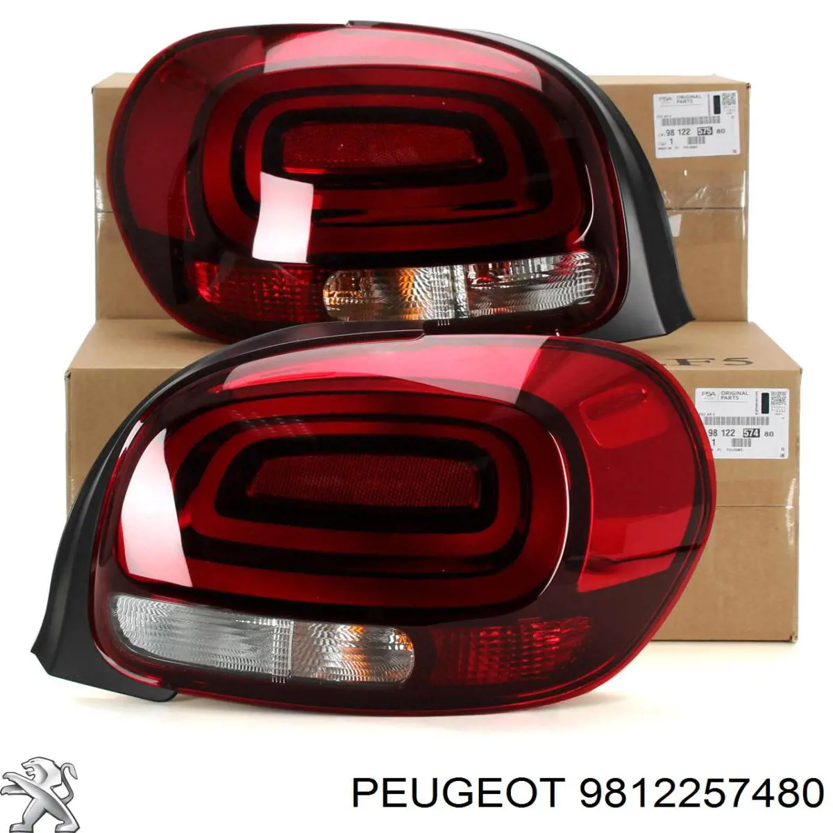 Купити 9812257480 Peugeot/Citroen Задня права фара