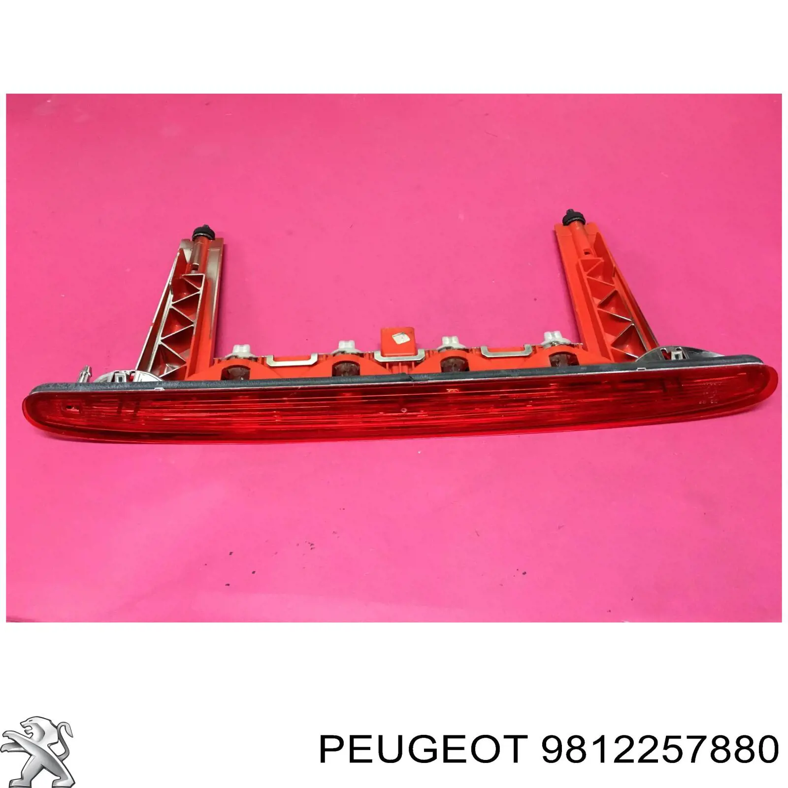 9812257880 Peugeot/Citroen Стоп-сигнал заднього скла