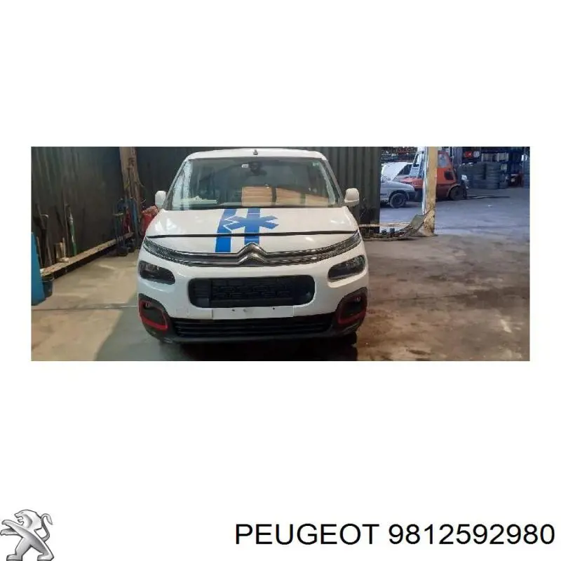 Труба приймальна (штани) глушника, передня Peugeot/Citroen 9812592980 ціна, від 96.54 USD