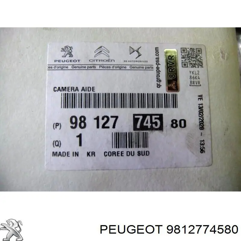 Камера системи забезпечення видимості Peugeot/Citroen 9812774580 ціна, від  USD