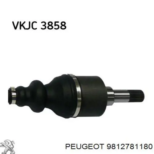  Peugeot/Citroen 9812781180 ціна, від 129.11 USD