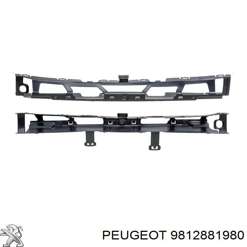 Купити 9812881980 Peugeot/Citroen Абсорбер (наповнювач) бампера переднього