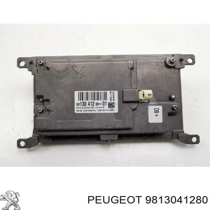 9813041280 Peugeot/Citroen Бортовий комп'ютер