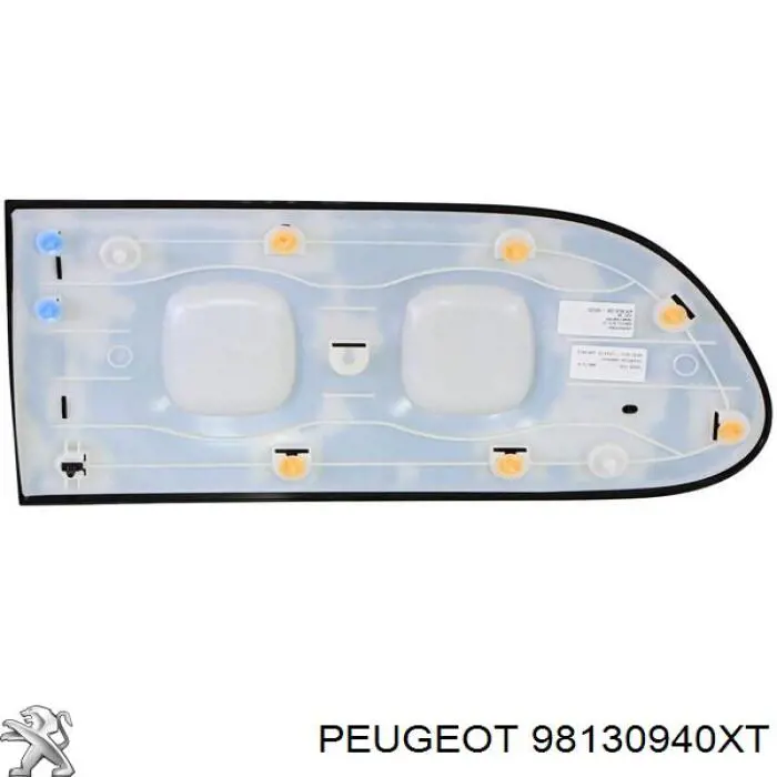 Молдинг задніх правих дверей Peugeot/Citroen 98130940XT ціна, від 84.36 USD