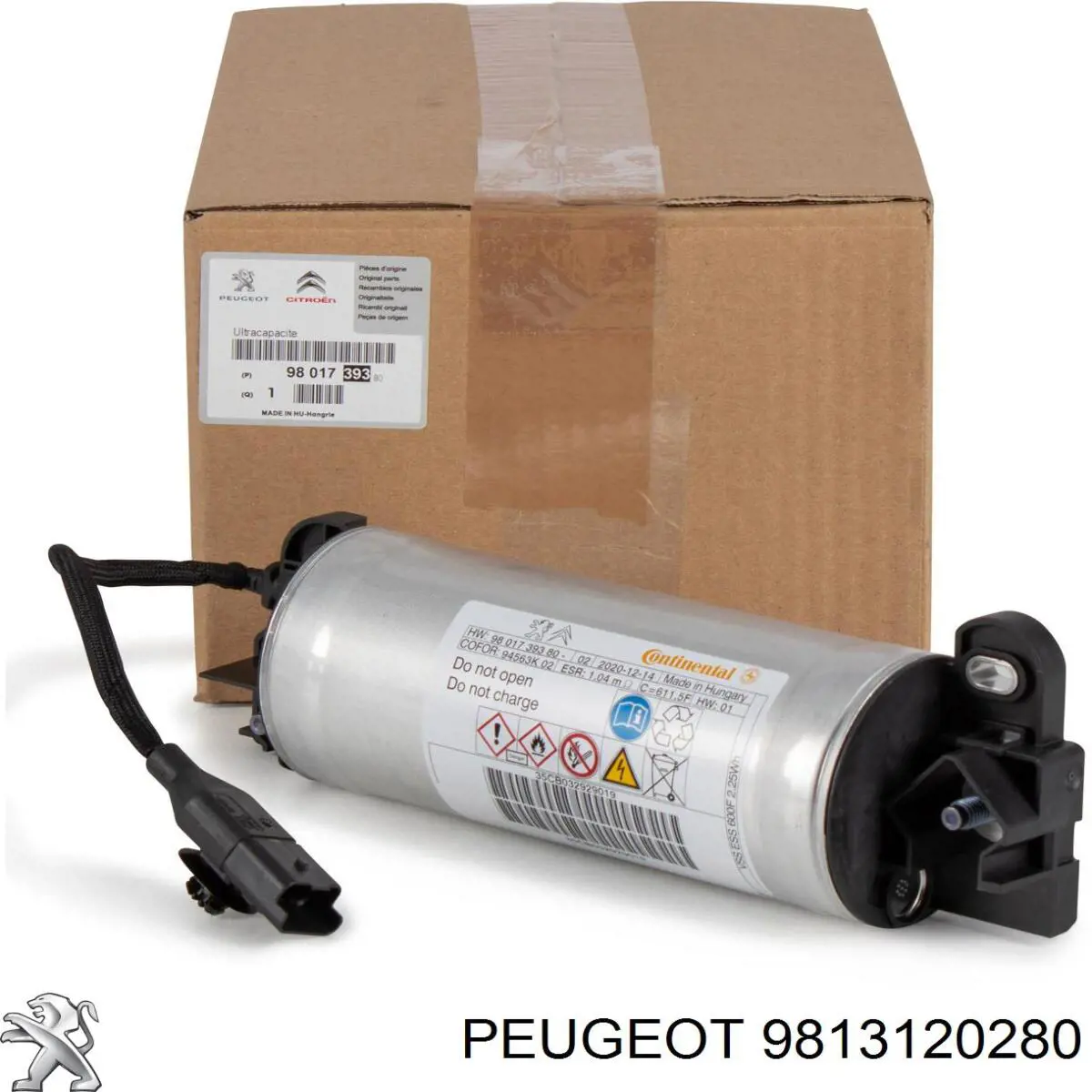 Купити 9813120280 Peugeot/Citroen Сигнал звукової, клаксон
