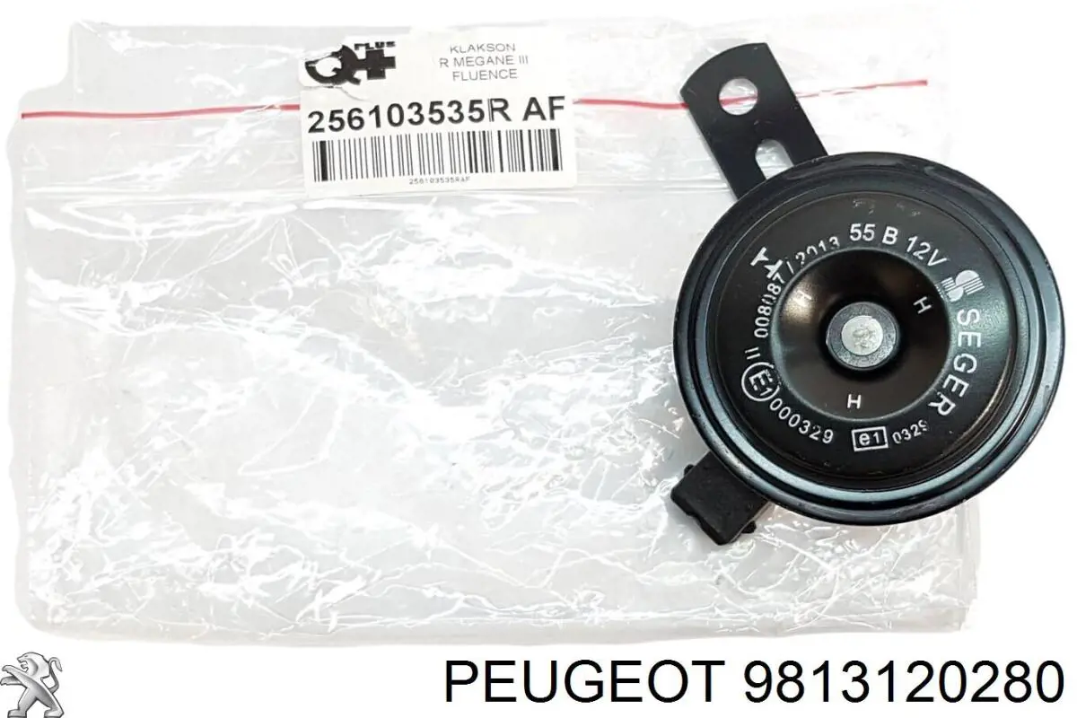 Сигнал звуковий (клаксон) 9813120280 Peugeot/Citroen