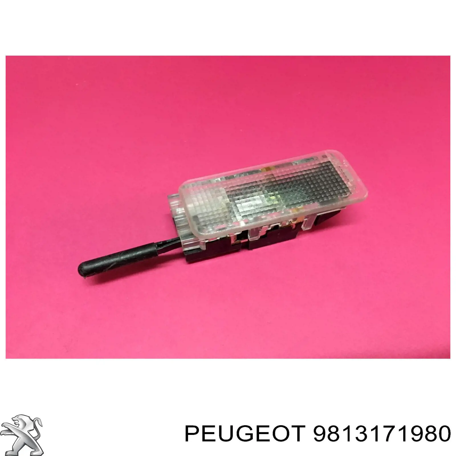 9813171980 Peugeot/Citroen Плафон підсвічення бардачка