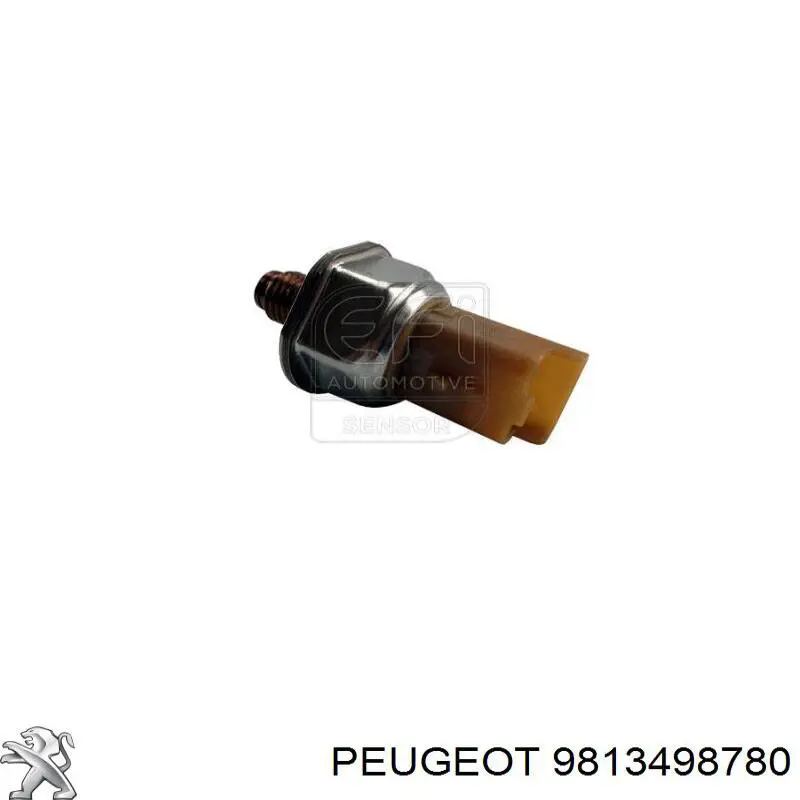 9813498780 Peugeot/Citroen датчик тиску палива