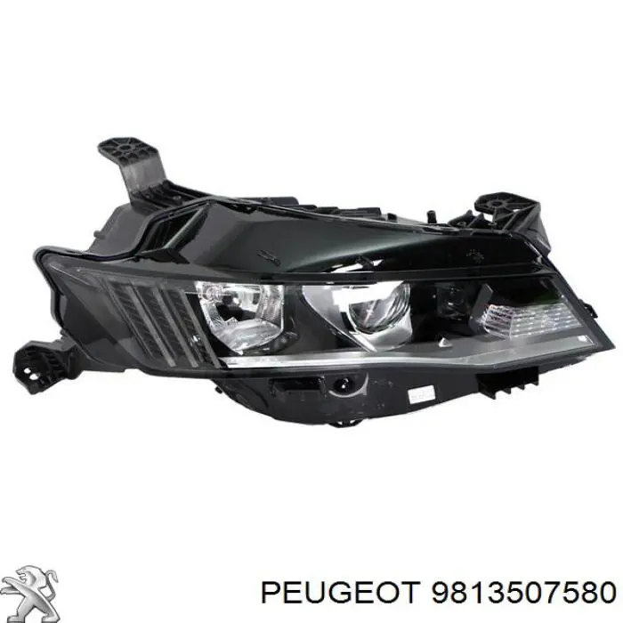 Фара правая Peugeot/Citroen 9813507580 ціна, від 572.20 USD