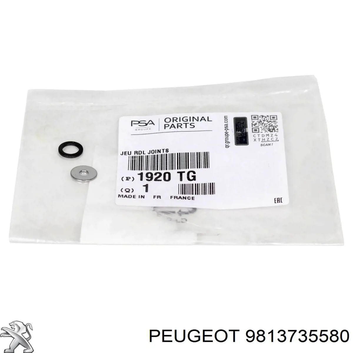 Датчик тиску палива 9813735580 Peugeot/Citroen