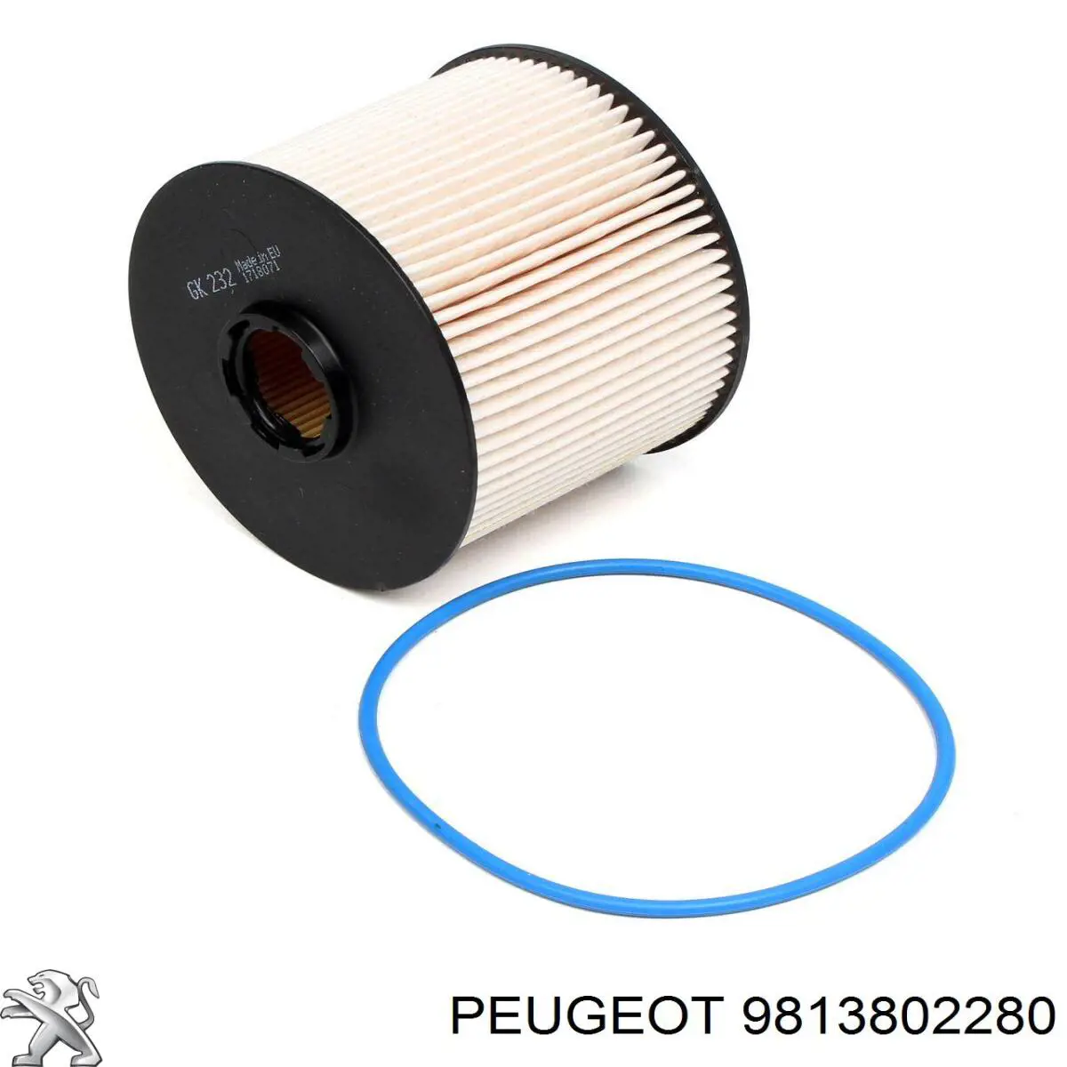 Купити 9813802280 Peugeot/Citroen Фільтр-відстійник палива грубої очистки