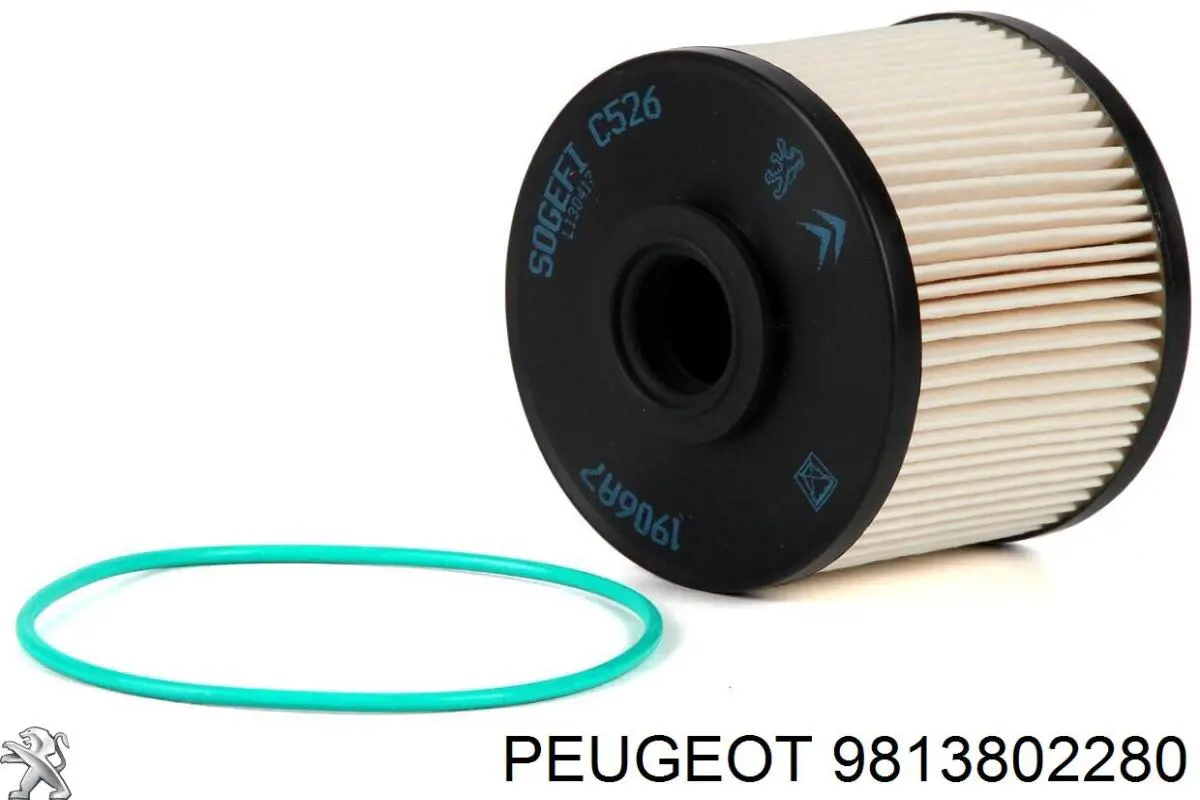Фільтр паливний Peugeot/Citroen 9813802280