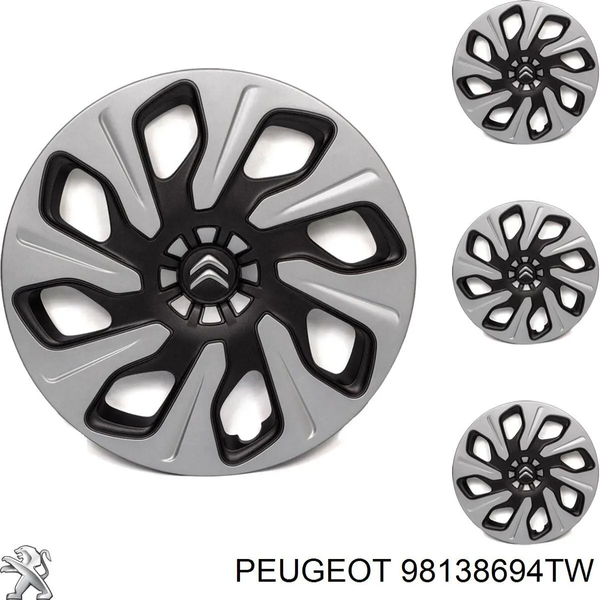 Купити 98138694TW Peugeot/Citroen Автомобільні ковпаки