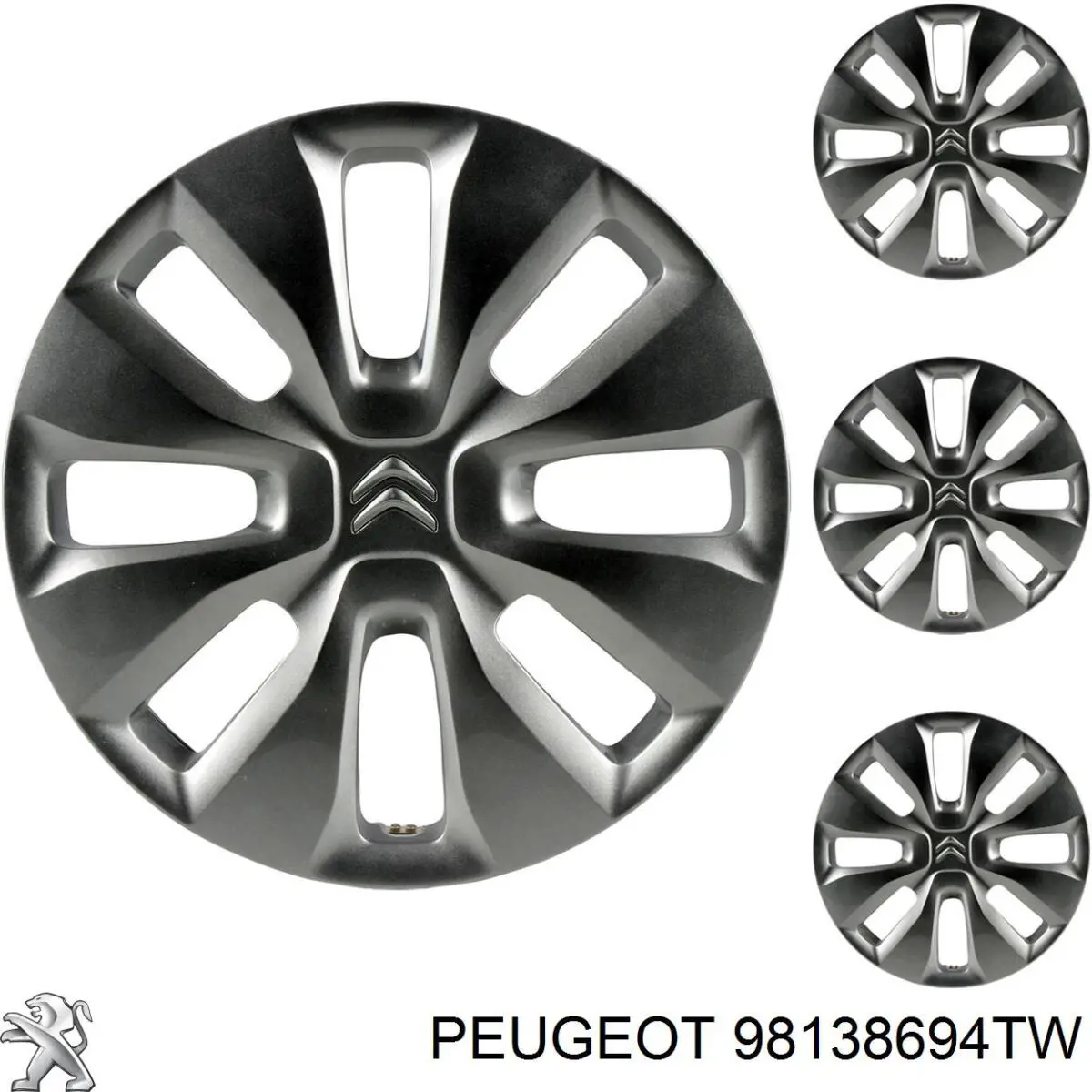 Ковпаки 98138694TW Peugeot/Citroen