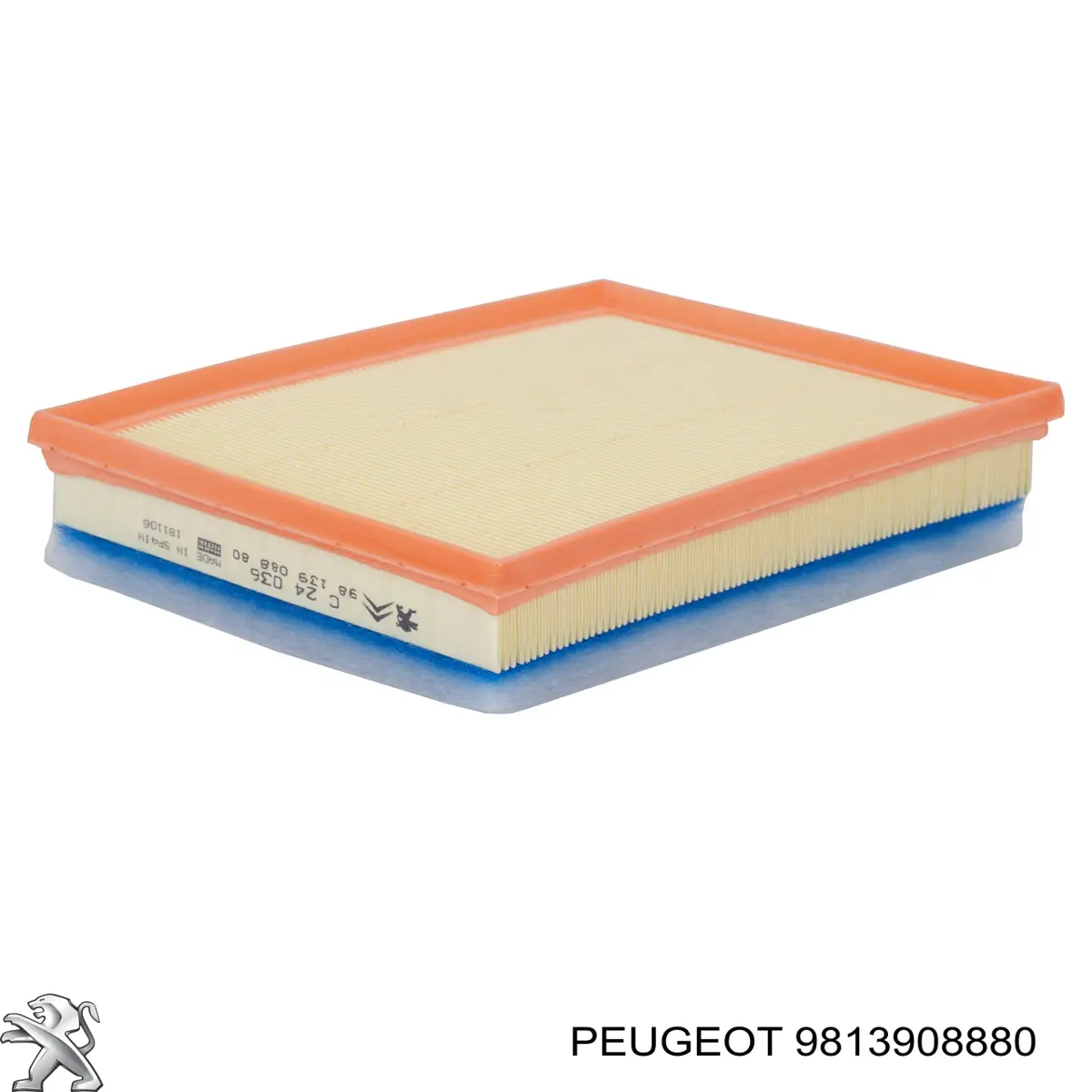Повітряний фільтр 9813908880 Peugeot/Citroen