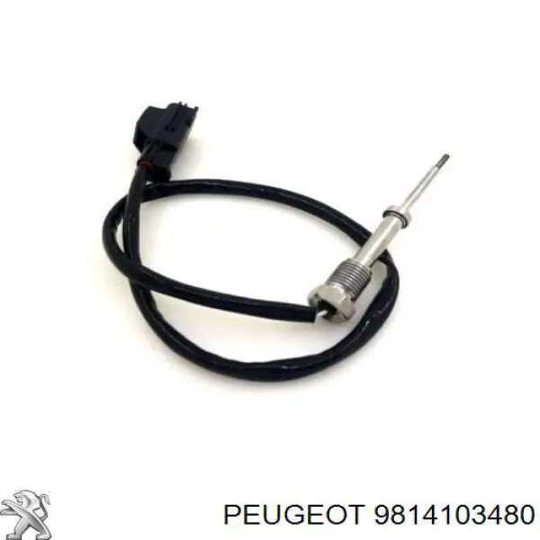9814103480 Peugeot/Citroen Датчик температури відпрацьованих газів (ВГ), перед фільтром сажі