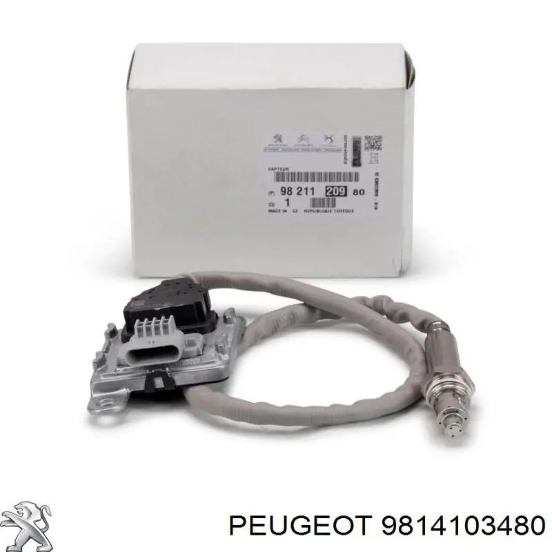 Купити 9814103480 Peugeot/Citroen Датчик температури відпрацьованих газів (ВГ), перед фільтром сажі