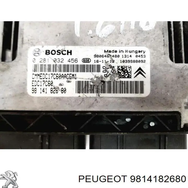 Купити 9814182680 Peugeot/Citroen Модуль управління двигуном