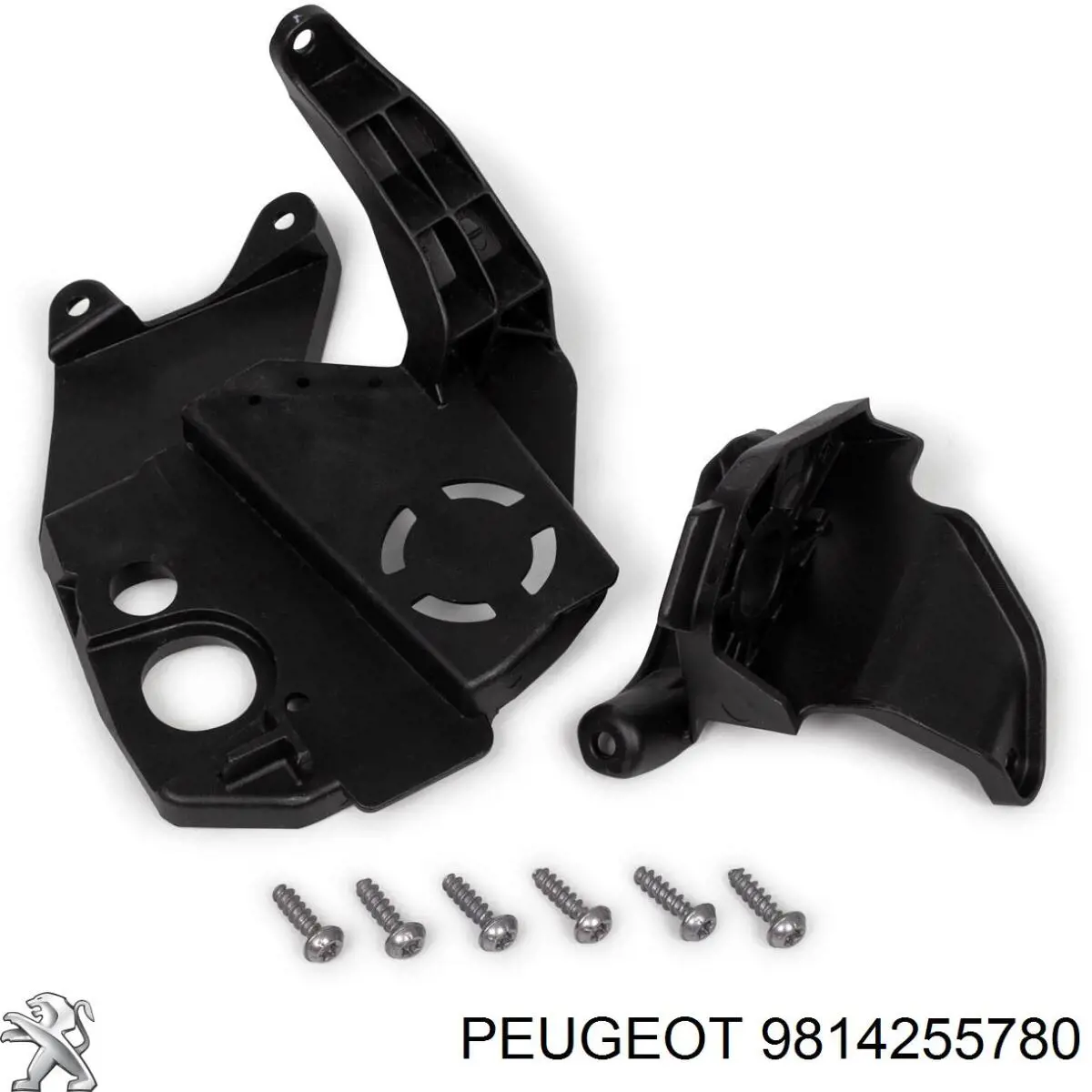 9814255780 Peugeot/Citroen Кронштейн-адаптер кріплення фари передньої, правої