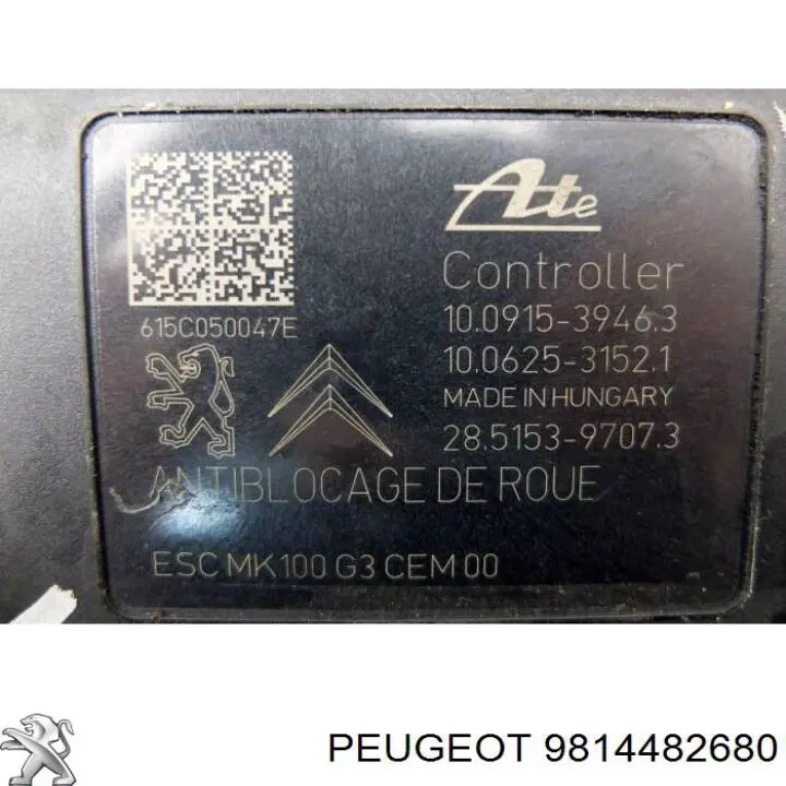 Купити 9814482680 Peugeot/Citroen 