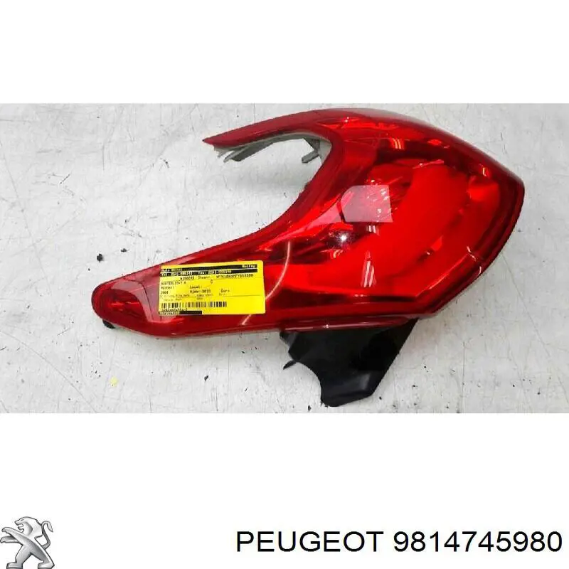 9814745980 Peugeot/Citroen Задній правий зовнішній ліхтар