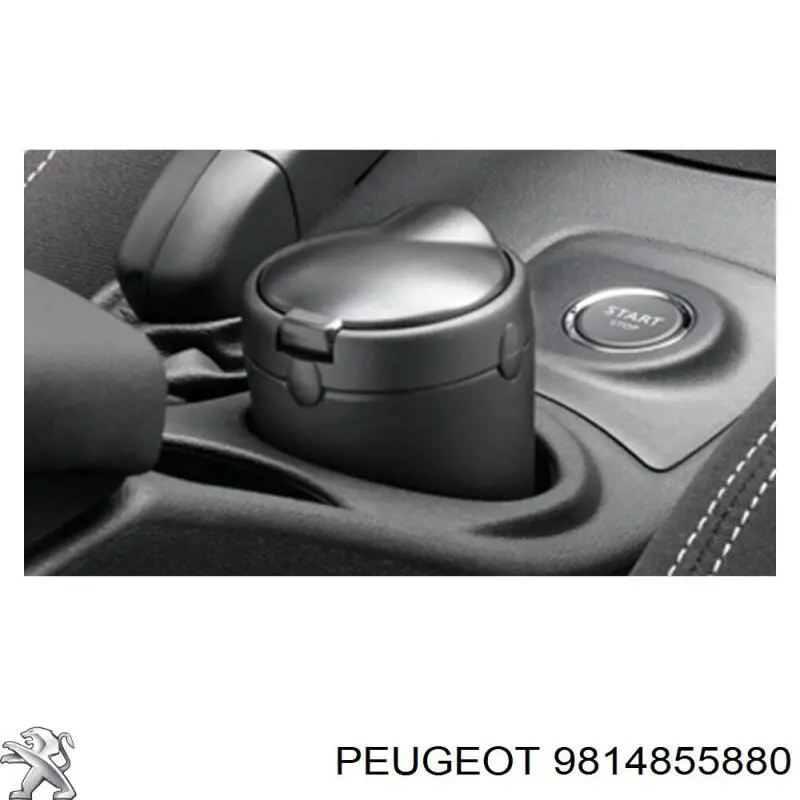 Купити 9814855880 Peugeot/Citroen Ущільнювач двері передньої (на кузові)