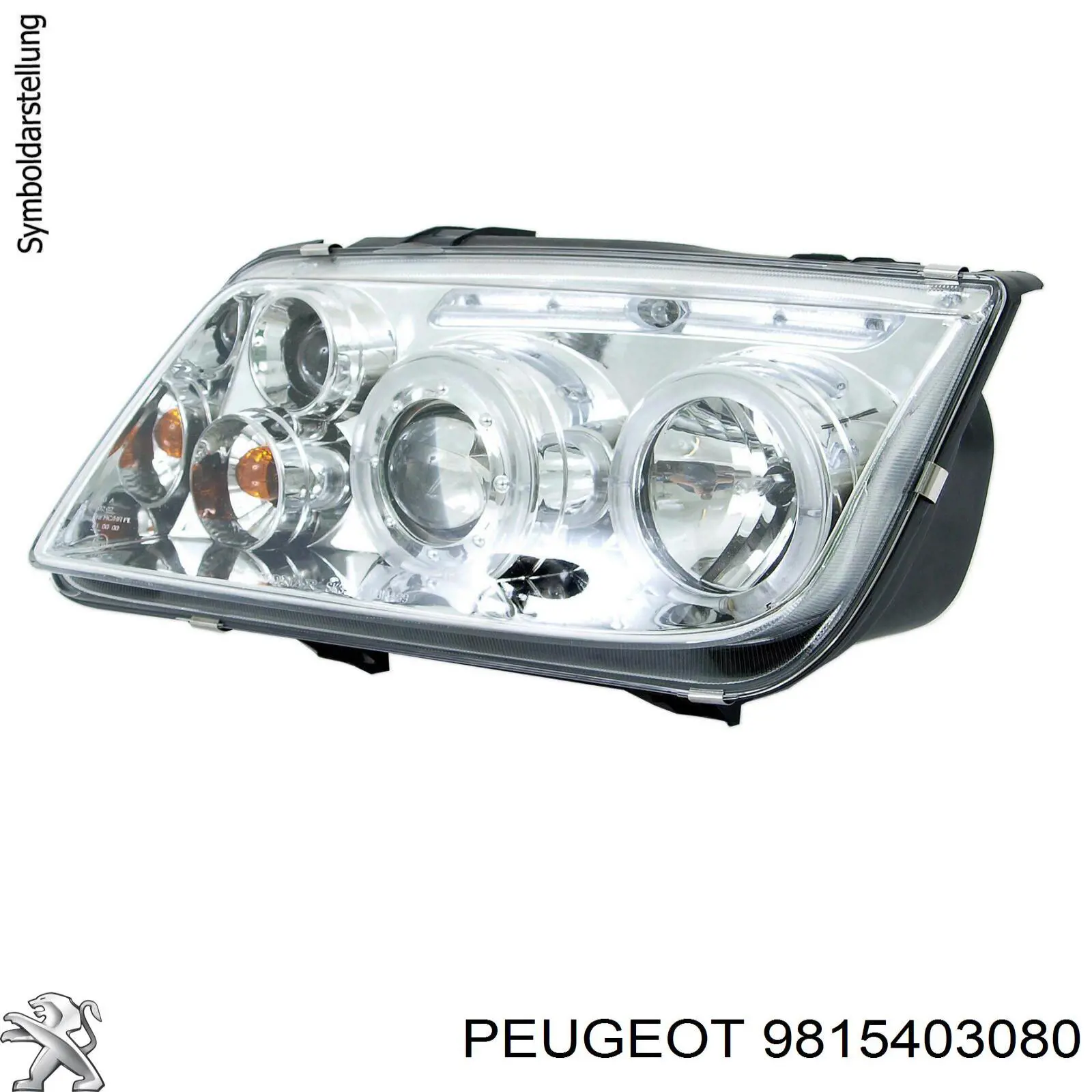 9815403080 Peugeot/Citroen Фара правая
