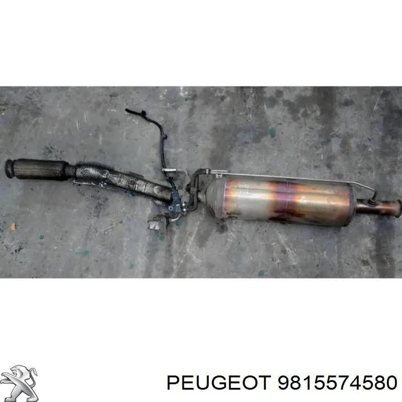 Каталізатор 9815574580 Peugeot/Citroen