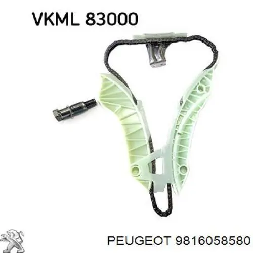 Натягувач ланцюга ГРМ 9816058580 Peugeot/Citroen