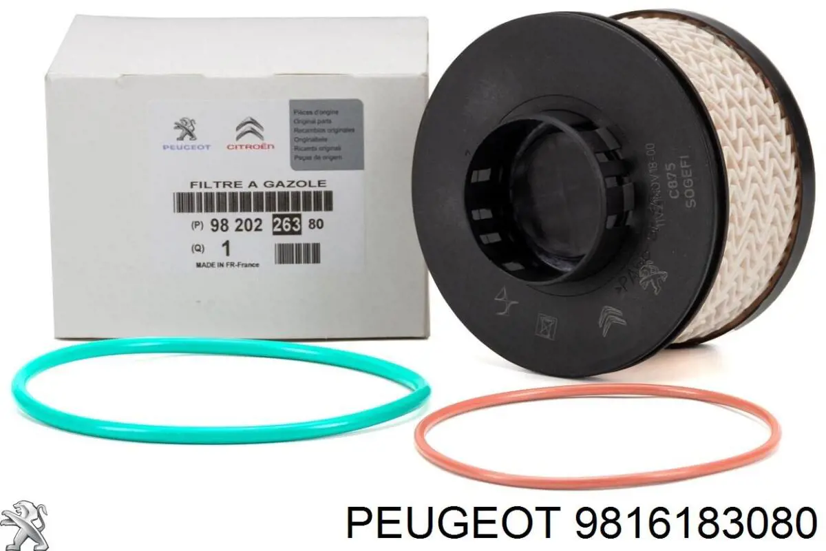 Купити 9816183080 Peugeot/Citroen Корпус паливного фільтра