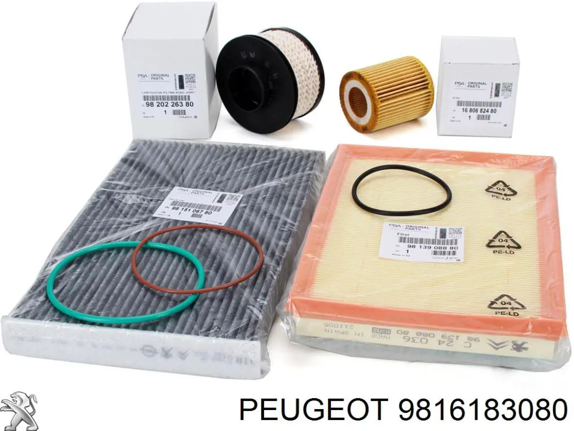 Корпус паливного фільтра 9816183080 Peugeot/Citroen