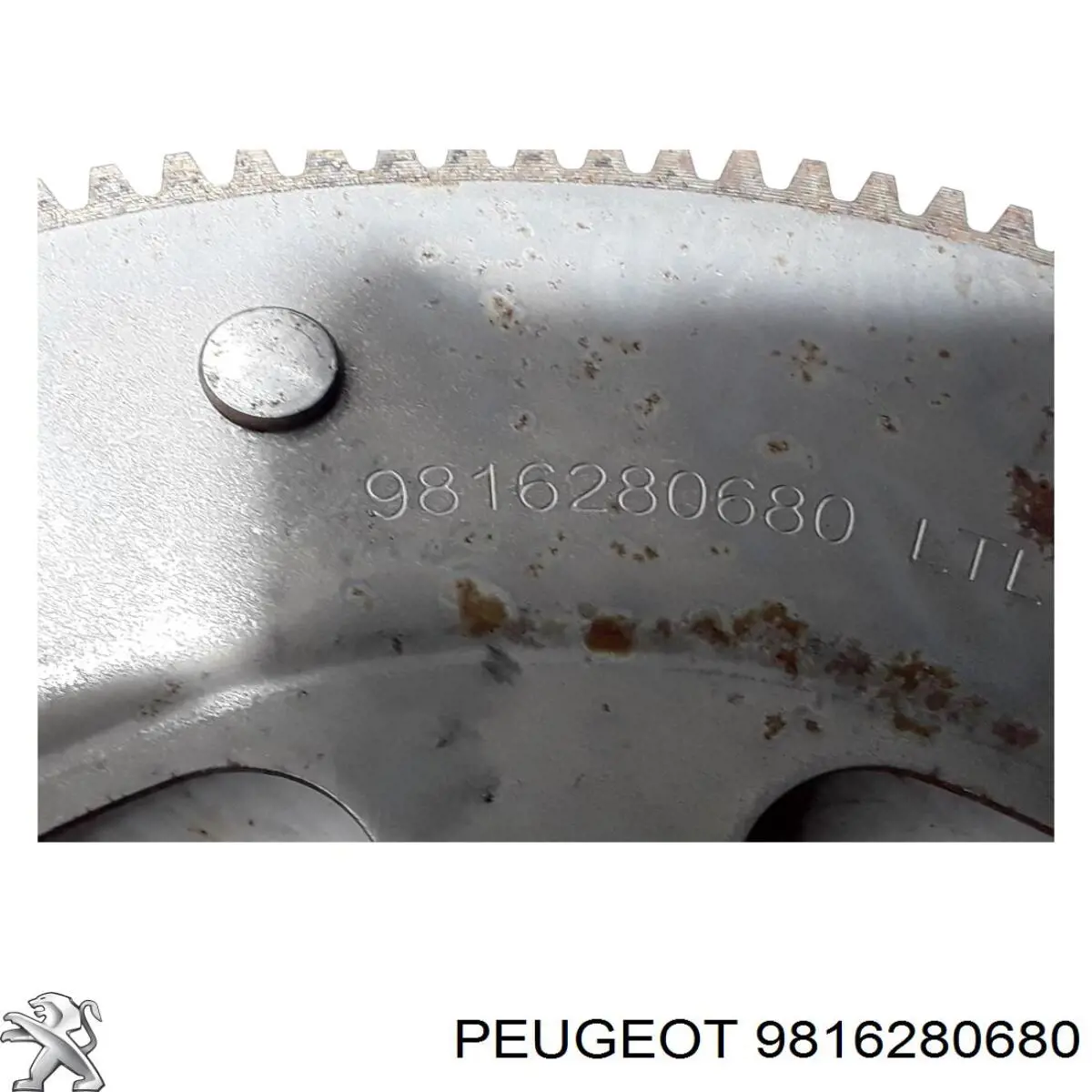 9816280680 Peugeot/Citroen Демпферний маховик