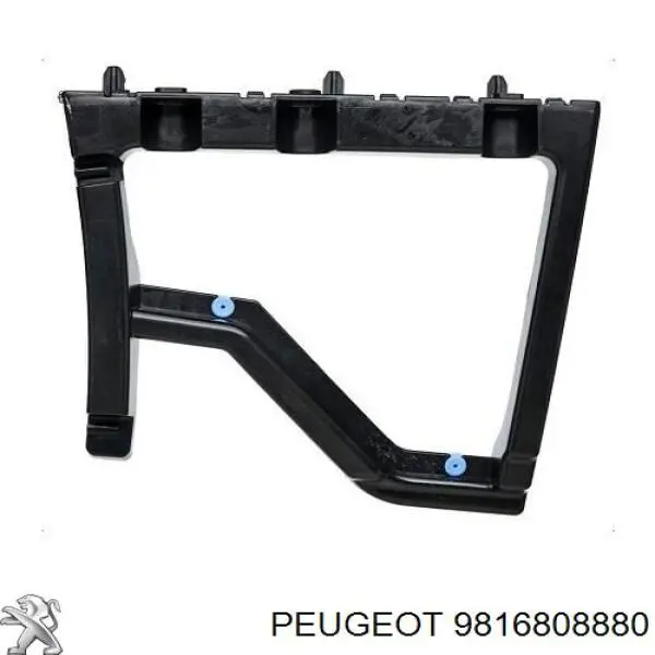 Кронштейн бампера заднього, правий Peugeot/Citroen 9816808880 ціна, від 23.56 USD