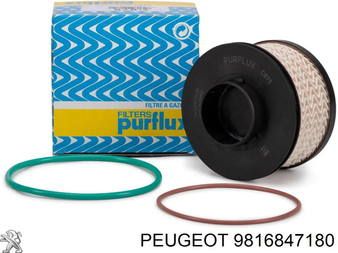 Корпус паливного фільтра 9816847180 Peugeot/Citroen