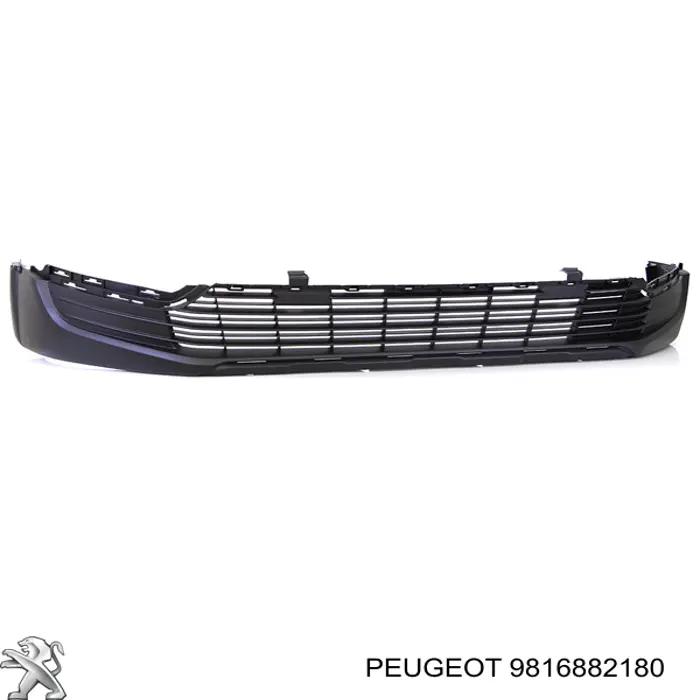 9816882180 Peugeot/Citroen Бампер передній, нижня частина