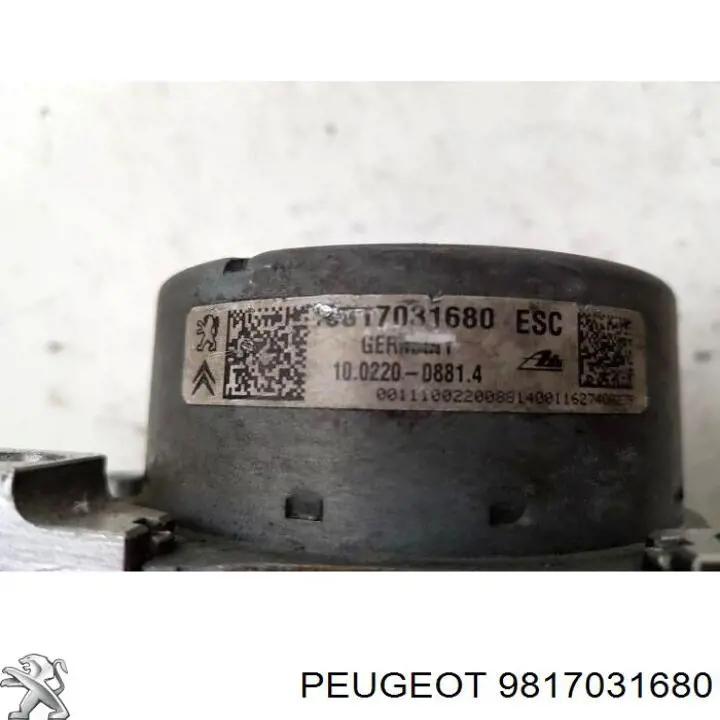  9817031680 Peugeot/Citroen