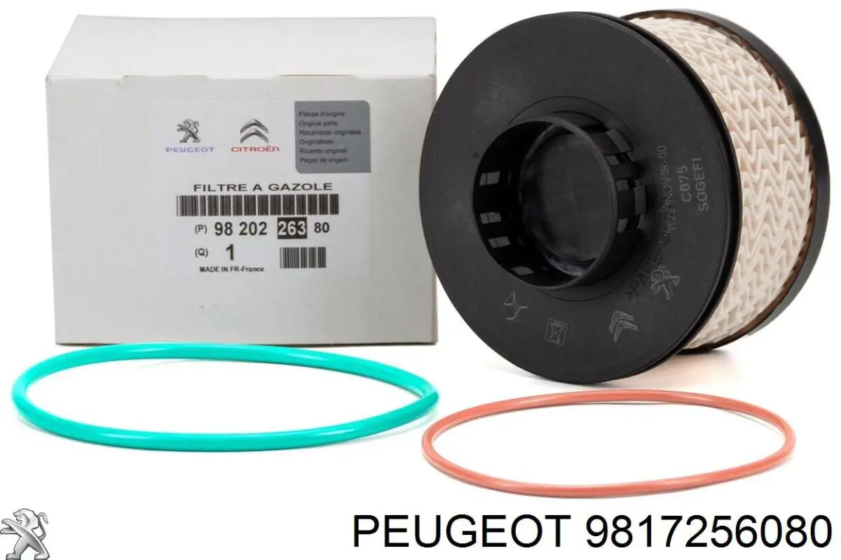 Паливний фільтр 9817256080 Peugeot/Citroen