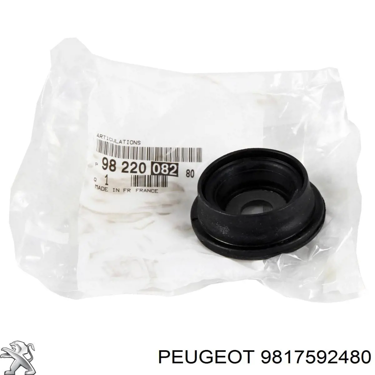 Підшипник опорний амортизатора, переднього Peugeot/Citroen 9817592480 ціна, від 12.08 USD