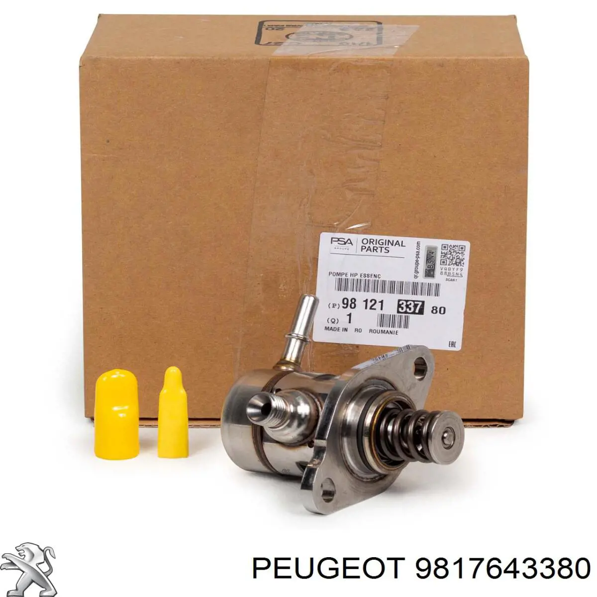 9817643380 Peugeot/Citroen Прокладка кришки клапанної 